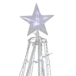 5' Pure White LED Lighted Cone Tree Outdoor Christmas Decoration 10 5' Pure White LED Lighted Cone Tree Outdoor Christmas Decoration -Mew Holidays Shop northlight zg15656 2 53396.1667490089