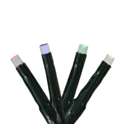 500 Multicolor USB LED Wide Angle Christmas Lights - 57 Ft Green Wire