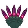 Set Of 100 Pink-Purple Mini Christmas Lights - Green Wire 1 Set Of 100 Pink-Purple Mini Christmas Lights - Green Wire -Mew Holidays Shop vickerman w4g1006 1 61579.1667553655