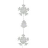 12 Battery Operated White LED Snowflake And Tree Mini Christmas Lights - 5.5 Ft Clear Wire -Mew Holidays Shop x2o1rgsayuqgrgyr0724vpnhkioahbqd 51818.1667664537