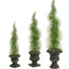 Set Of 3 Potted Sparkling Frosted Spiral Topiary Artificial Christmas Tree 1.5' - Unlit -Mew Holidays Shop yg4k6cpp23ptcdhdtryb96cfwhh92pny 07405.1667663051