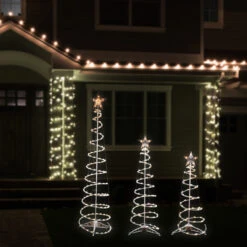 Set Of 3 Clear Lighted Spiral Christmas Trees - 3', 4', And 6' -Mew Holidays Shop ys wwtree medium 2 38938.1667530467